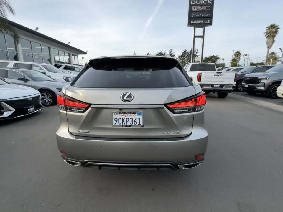 VIN 2T2YZMDA8NC356126 Lexus RX 350 SPORT Handling 2022 4