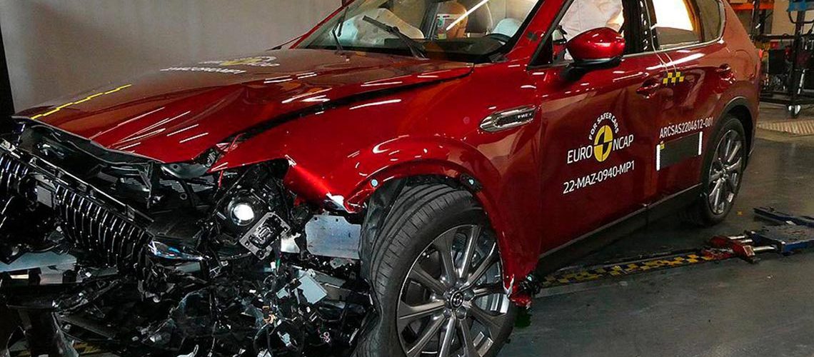 Новая Mazda CX-60 впечатляет тестами безопасности